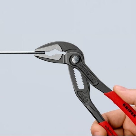 Szczypce nastawne z wydłużonymi szczękami, Cobra ES, 250mm, KNIPEX [87 51 250]