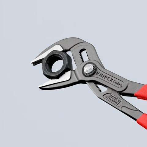 Szczypce nastawne z wydłużonymi szczękami, Cobra ES, 250mm, KNIPEX [87 51 250]