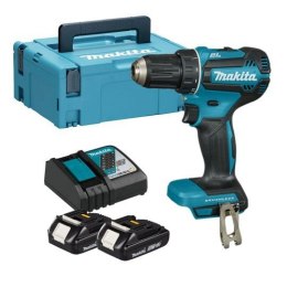 Wiertarko-wkrętarka akumulatorowa 18V, Makita [DDF485RAJ] 2x2,0Ah, LXT