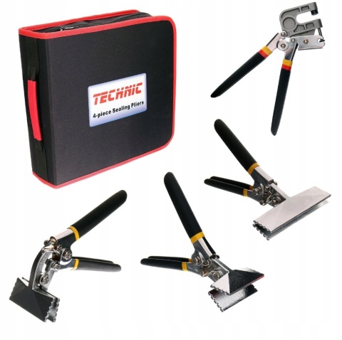 Zestaw Szczypiec Blacharskich + Felcarka Tiger Tools PRO-FORM 1076