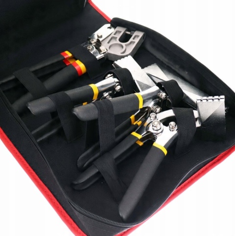 Zestaw Szczypiec Blacharskich + Felcarka Tiger Tools PRO-FORM 1076