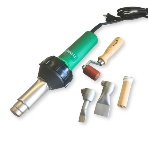 Zgrzewarka TITAN ZEUS 2000 W – zestaw do plandek i banerów