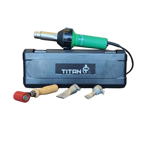 Zgrzewarka TITAN ZEUS 2000 W – zestaw do plandek i banerów