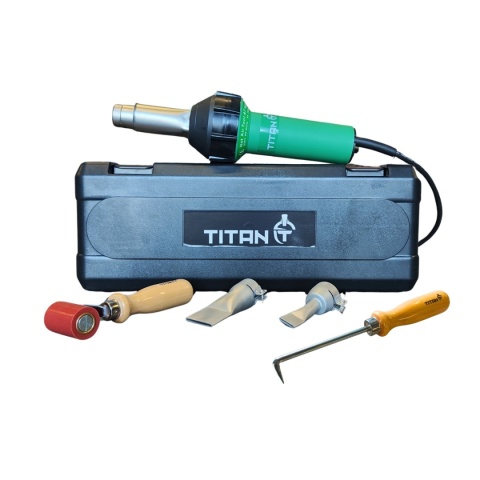 Zgrzewarka TITAN ZEUS 2000 W – profesjonalny zestaw do zgrzewania folii PVC