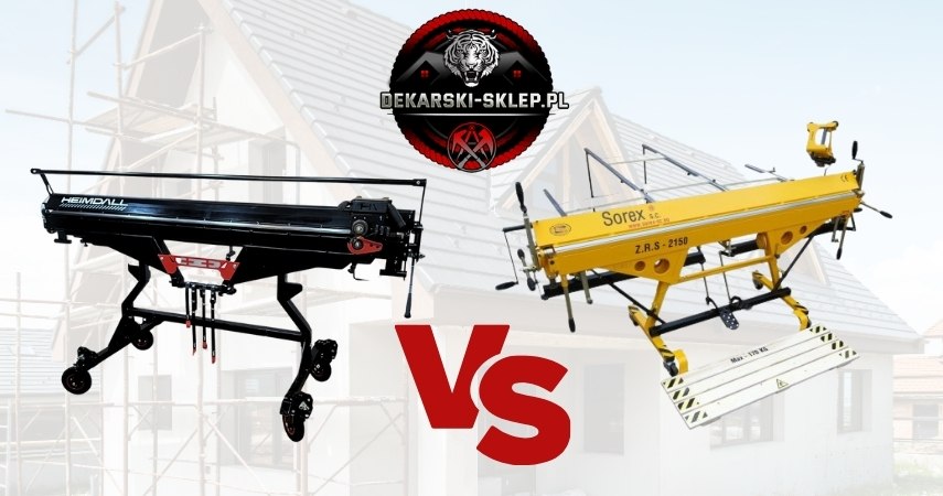 Heimdall LYNX vs. Sorex 2160 – porównanie zaginarek dekarskich klasy premium